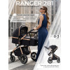 Коляска-трансформер 2в1 Sweet Baby Ranger Black Gold