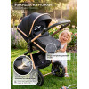 Коляска-трансформер 2в1 Sweet Baby Ranger Black Gold