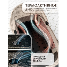 Коляска 2в1 SBL Elegante Therma (Colore) Cream