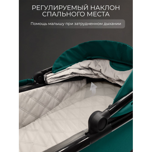 Коляска 2в1 SBL Massimo Green