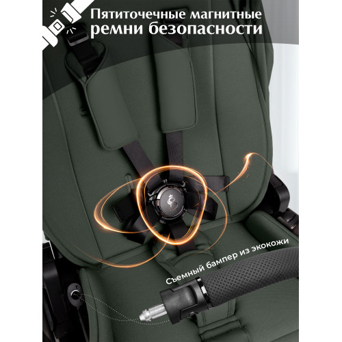 Коляска 2в1 SBL Orso Forest Green