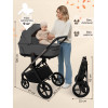 Коляска 3в1 SBL Elegante Therma Dark Grey