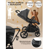 Коляска 3в1 SBL Elegante Therma Dark Grey