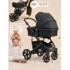Коляска-трансформер 3в1 Sweet Baby Comfort Black Black