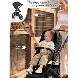 Коляска-трансформер 3в1 Sweet Baby Comfort Black Black