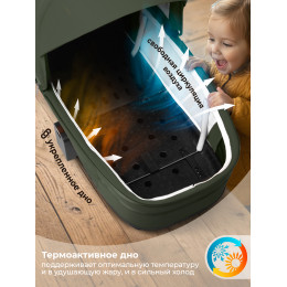 Коляска 3в1 SBL Elegante Therma Green