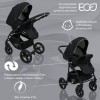 Коляска 3в1 Sweet Baby Vita Black