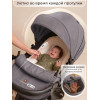 Коляска-трансформер 3в1 Sweet Baby Comfort Black Grey