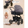 Коляска-трансформер 3в1 Sweet Baby Comfort Black Grey