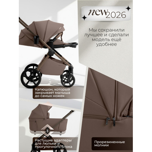 Коляска 2в1 SBL Elegante Therma (Colore) Beige