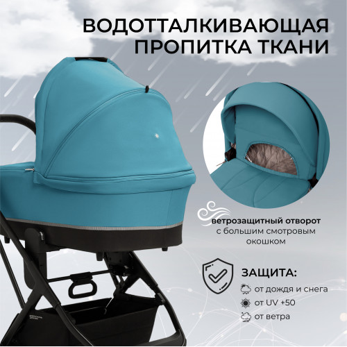 Коляска 2в1 Sweet Baby Nuvola Ocean Green