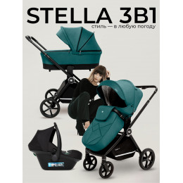 Коляска 3в1 Sweet Baby Stella Green