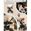 Коляска-трансформер 3в1 Sweet Baby Comfort Black Beige