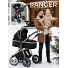 Коляска-трансформер 3в1 Sweet Baby Ranger Black Gold