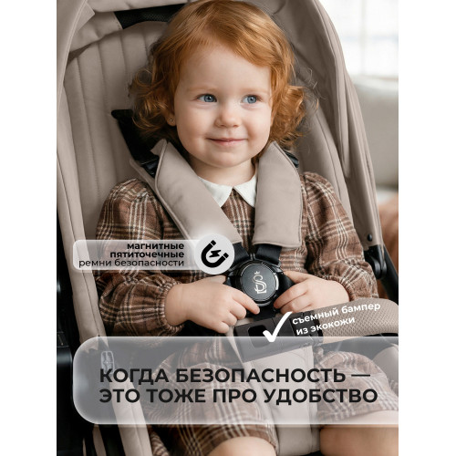 Коляска 2в1 SBL Elegante Pro Beige