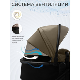 Коляска-трансформер 2в1 Sweet Baby Amare GL Beige