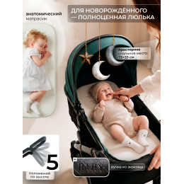 Коляска-трансформер 3в1 Sweet Baby Ranger Neo Green Glossy