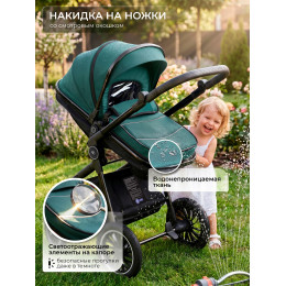 Коляска-трансформер 3в1 Sweet Baby Ranger Neo Green Glossy