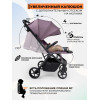 Прогулочная коляска SBL Aura Plus Basic Rose