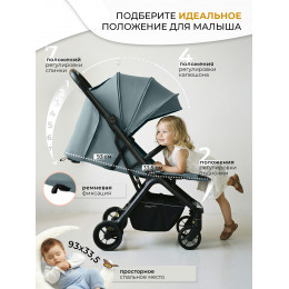 Прогулочная коляска Sweet Baby Aura Green