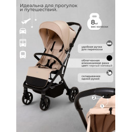 Прогулочная коляска Sweet Baby Colibri Plus Beige