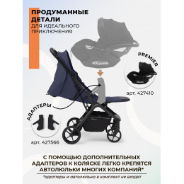 Прогулочная коляска SBL Aura Plus Basic Dark Blue