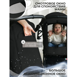 Прогулочная коляска Sweet Baby Contente Plus Basic Black