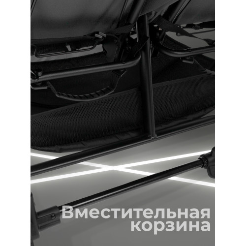 Прогулочная коляска с люлькой-переноской Sweet Baby Donna Grey