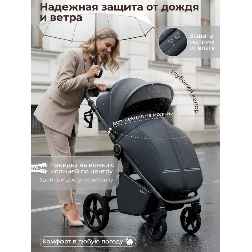 Прогулочная коляска SBL Unica Dark Grey