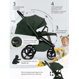 Прогулочная коляска SBL Orso Forest Green