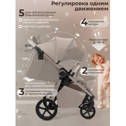 Прогулочная коляска SBL Unica Beige