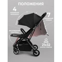 Прогулочная коляска Sweet Baby Colibri Black