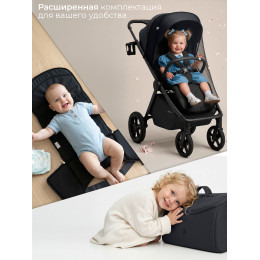 Прогулочная коляска SBL Elegante D Dark Grey
