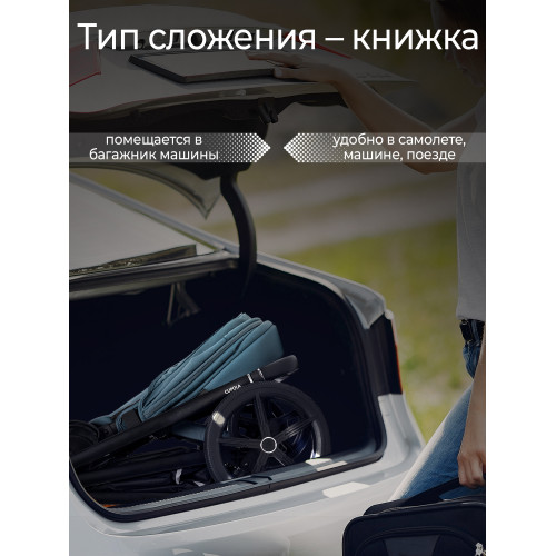Прогулочная коляска Sweet Baby Cupola Ocean Green