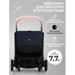 Прогулочная коляска Sweet Baby Colibri Dark Blue