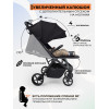 Прогулочная коляска SBL Aura Plus Basic Black
