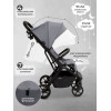 Прогулочная коляска Sweet Baby Colibri Plus Light Grey