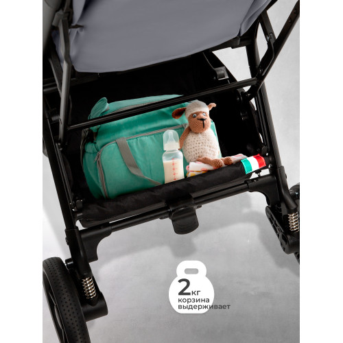 Прогулочная коляска Sweet Baby Colibri Plus Light Grey