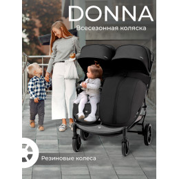 Прогулочная коляска Sweet Baby Donna Black