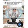 Электрокачели Sweet Baby Matteo Lux Black Grey