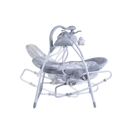 Электрокачели 2в1 Sweet Baby Pure Pinguino Grigio