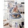 Электрокачели 2в1 Sweet Baby Pure Pinguino Grigio