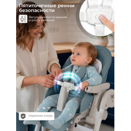 Стульчик для кормления Sweet Baby City Light Green