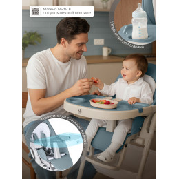 Стульчик для кормления Sweet Baby City Light Green