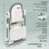 Стульчик для кормления Sweet Baby Modern Malachite