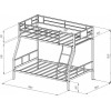 Двухъярусная кровать Гранада - 1