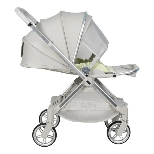 Коляска прогулочная Farfello Olivia O1s,серый