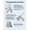 Коляска прогулочная Farfello Olivia O1s,серый