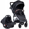 Детская прогулочная коляска Farfello Bino Angel Comfort черный