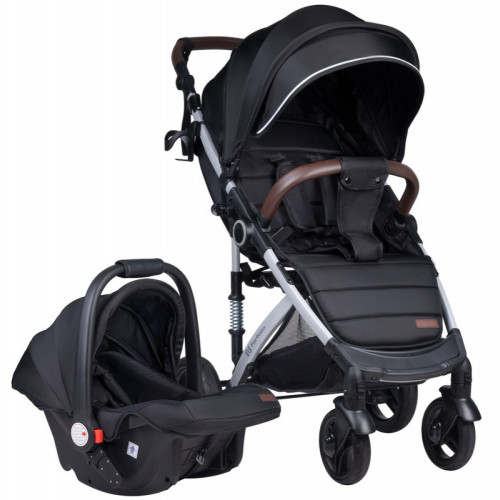 Детская прогулочная коляска Farfello Bino Angel Comfort черный